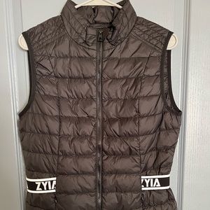 ZYIA black puffy Vest